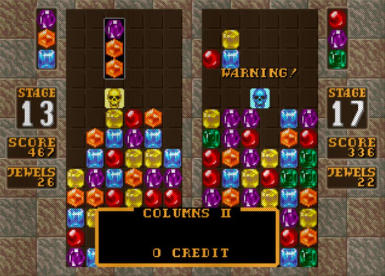Pantallazo de Columns II: The Voyage Through Time para M.A.M.E.