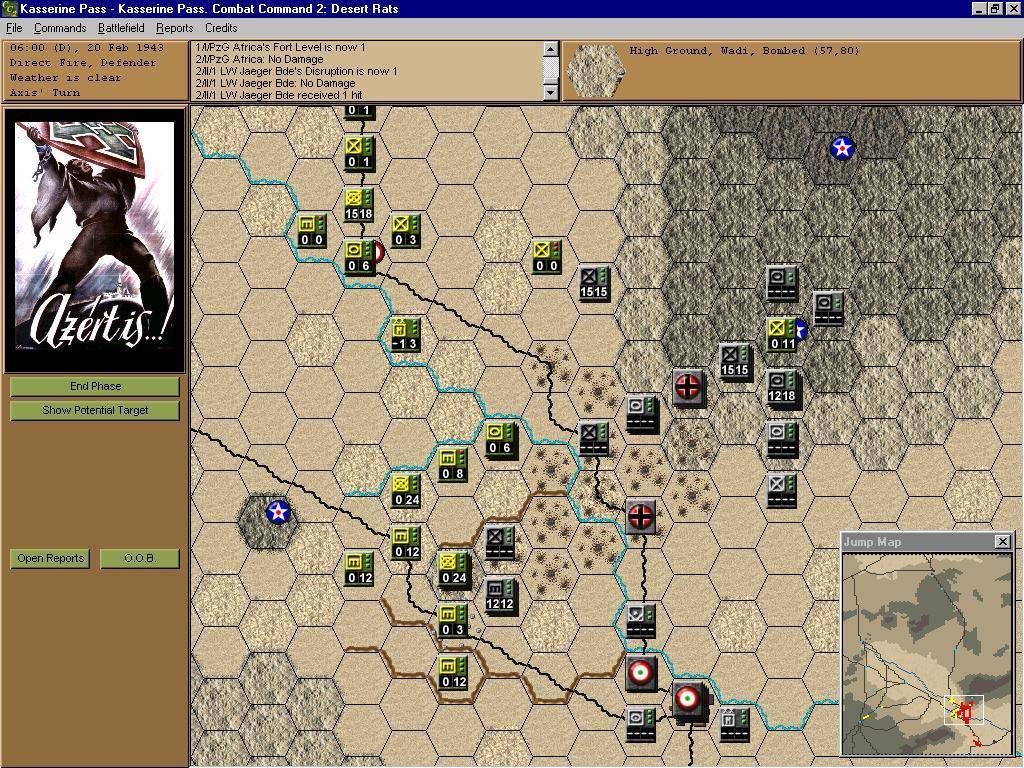 Pantallazo de Combat Command 2: Desert Rats para PC