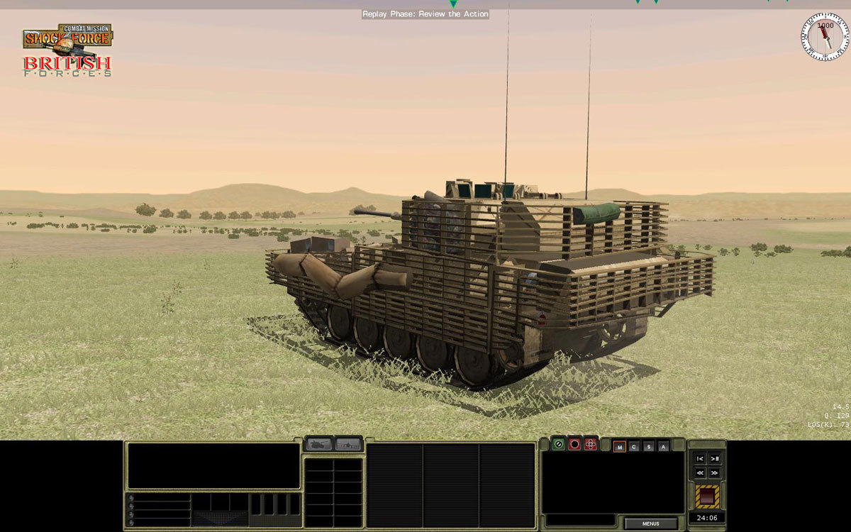 Pantallazo de Combat Mission: Shock Force - British Forces para PC