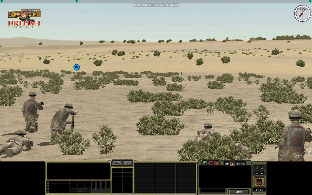 Pantallazo de Combat Mission: Shock Force - British Forces para PC