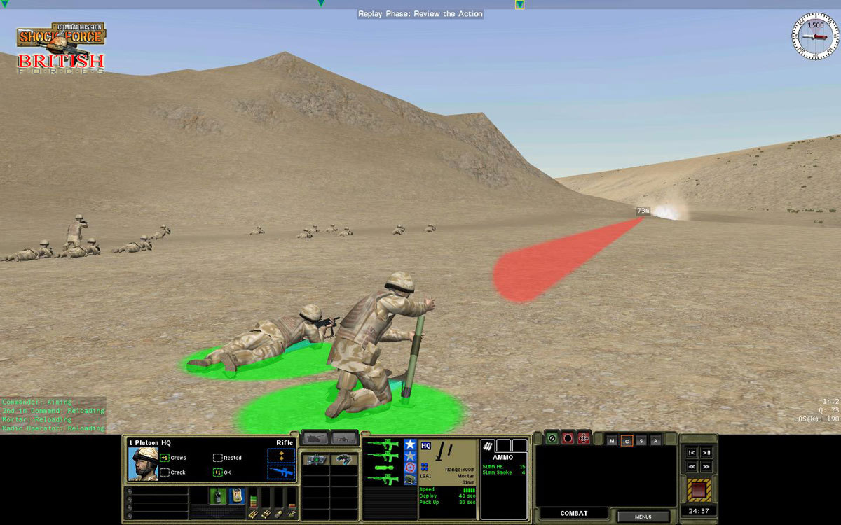 Pantallazo de Combat Mission: Shock Force - British Forces para PC