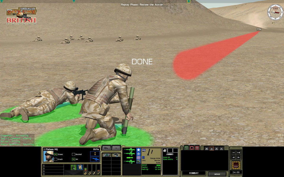 Pantallazo de Combat Mission: Shock Force - British Forces para PC
