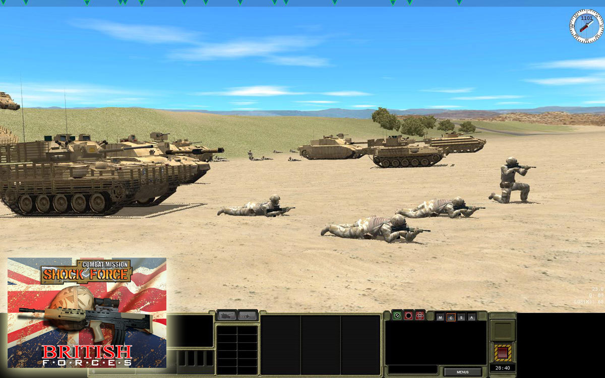 Pantallazo de Combat Mission: Shock Force - British Forces para PC