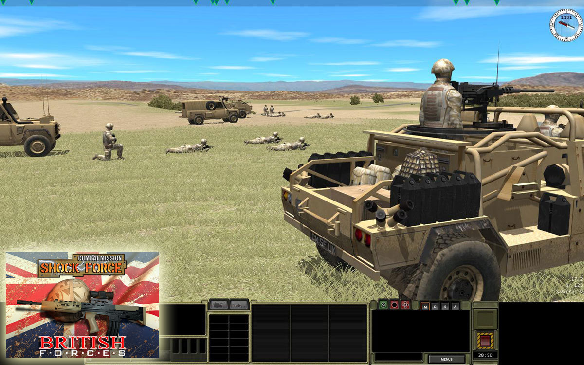 Pantallazo de Combat Mission: Shock Force - British Forces para PC