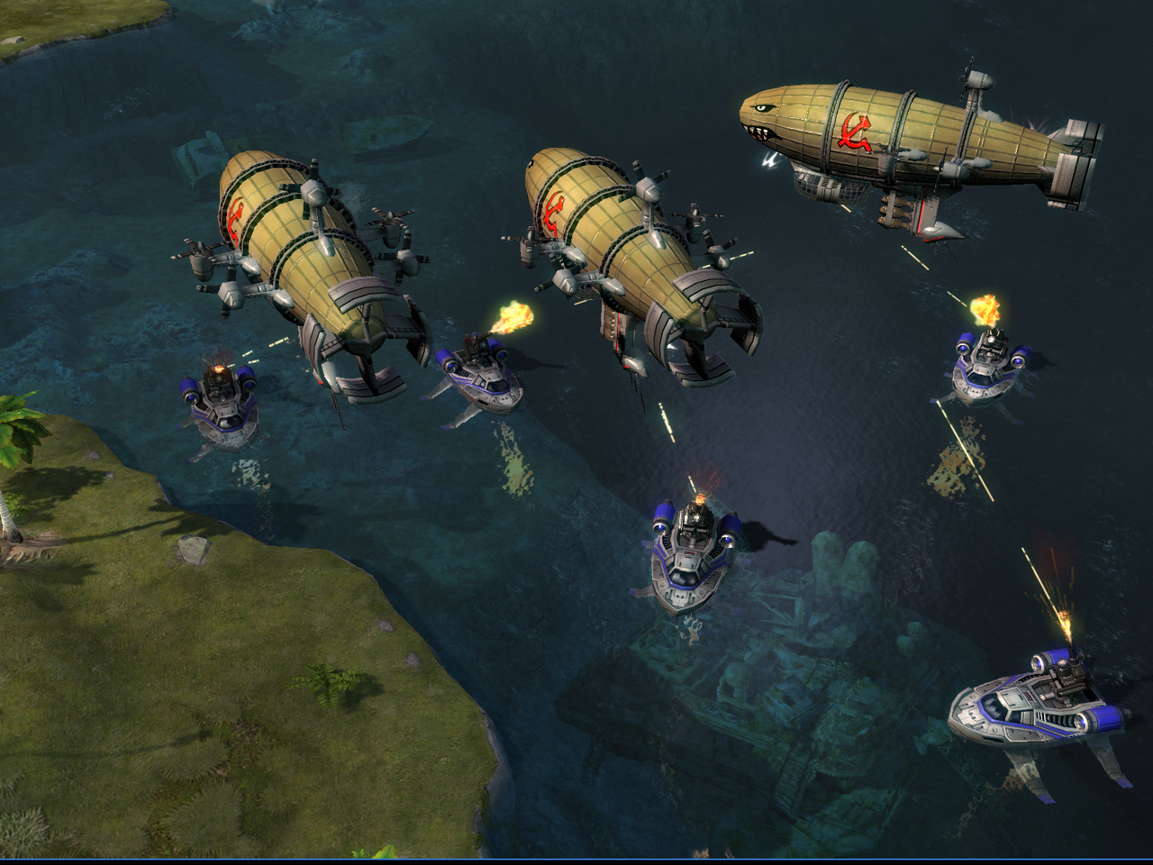 Pantallazo de Command & Conquer: Red Alert 3 para Xbox 360