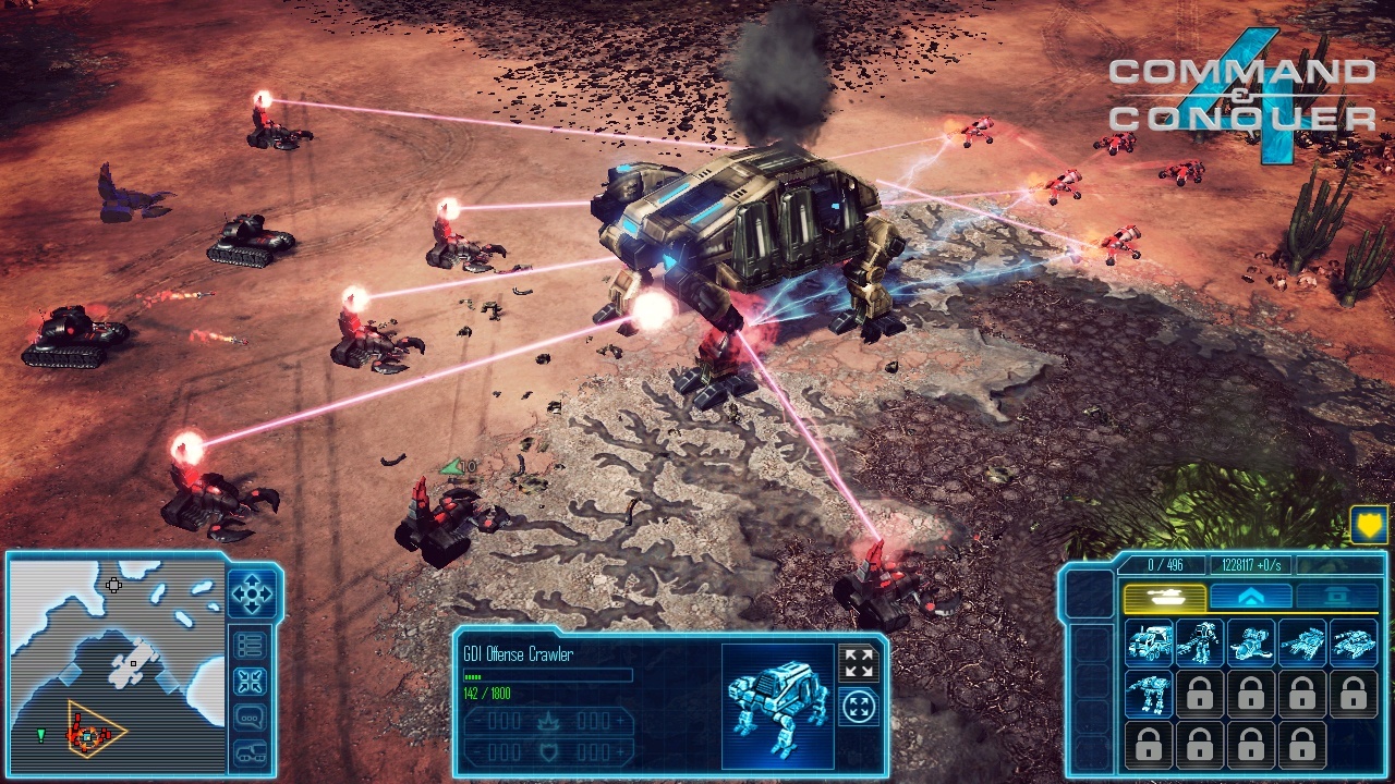 Pantallazo de Command & Conquer 4: Tiberian Twilight para PC