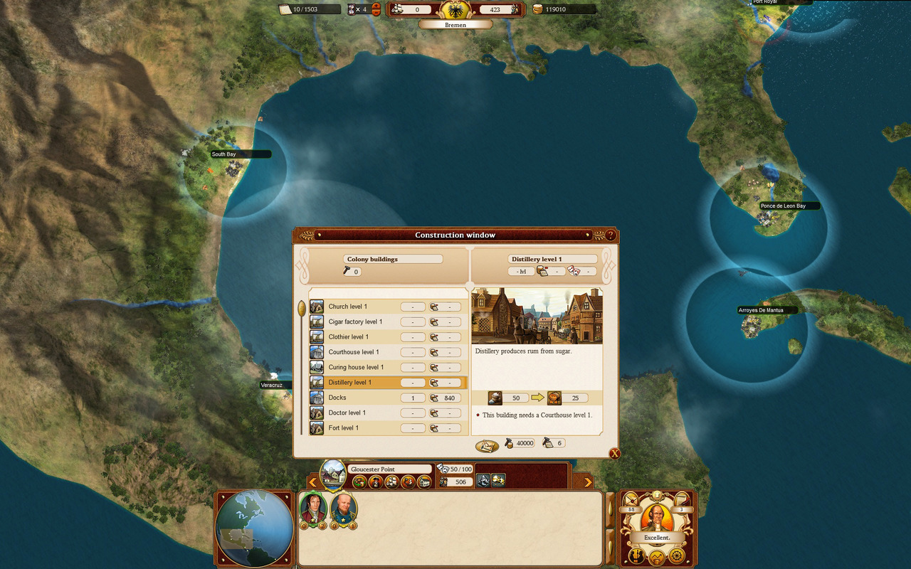 Pantallazo de Commander: Conquest of the Americas para PC
