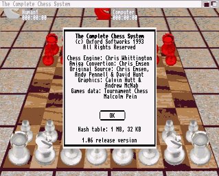 Pantallazo de Complete Chess System, The para Amiga