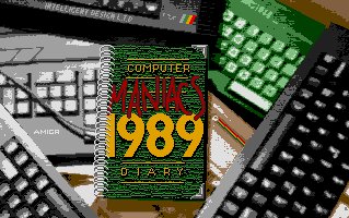 Pantallazo de Computer Maniac's Diary 1989 para Atari ST