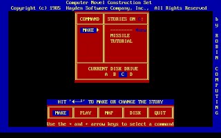 Pantallazo de Computer Novel Construction Set para PC