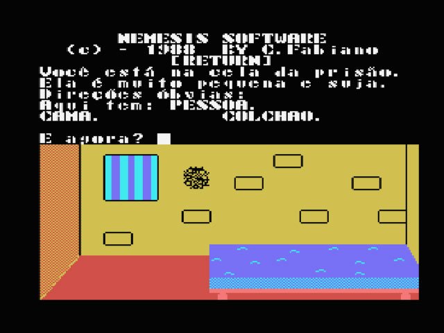 Pantallazo de Conde de Monte Cristo para MSX
