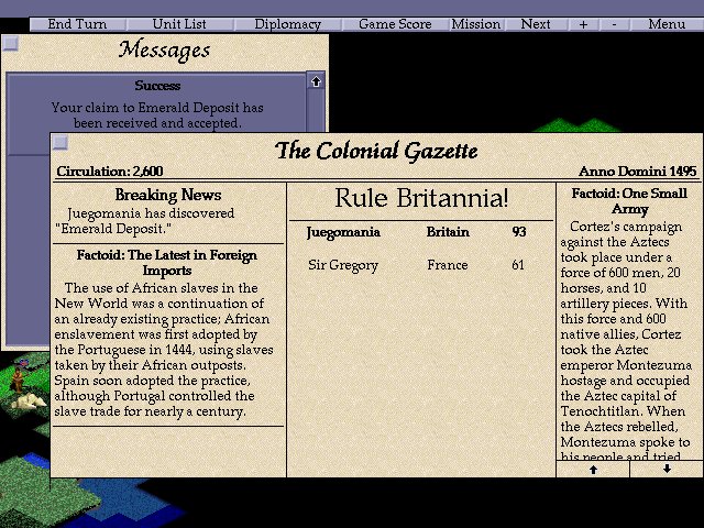 Pantallazo de Conquest of the New World: Deluxe Edition para PC