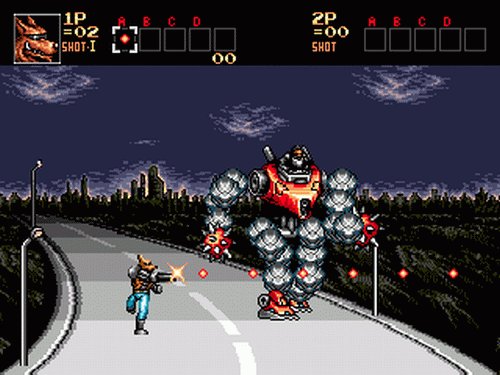 Pantallazo de Contra: Hard Corps para Sega Megadrive