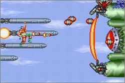 Pantallazo de Contra Advance: The Alien Wars EX para Game Boy Advance