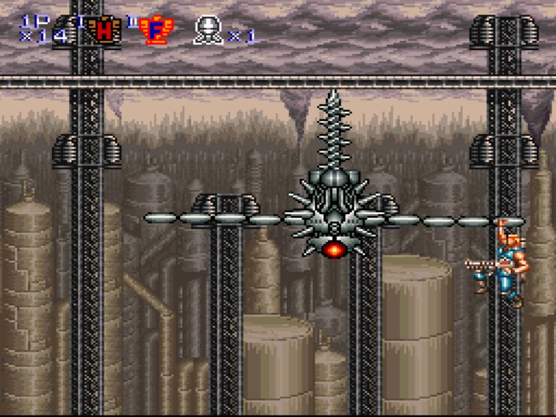 Pantallazo de Contra III: The Alien Wars para Super Nintendo