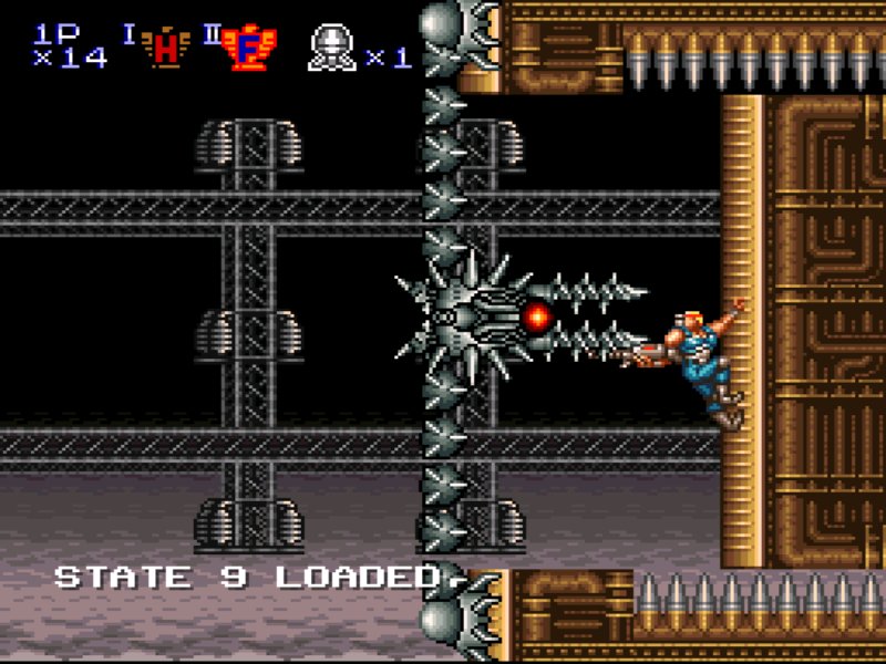 Pantallazo de Contra III: The Alien Wars para Super Nintendo