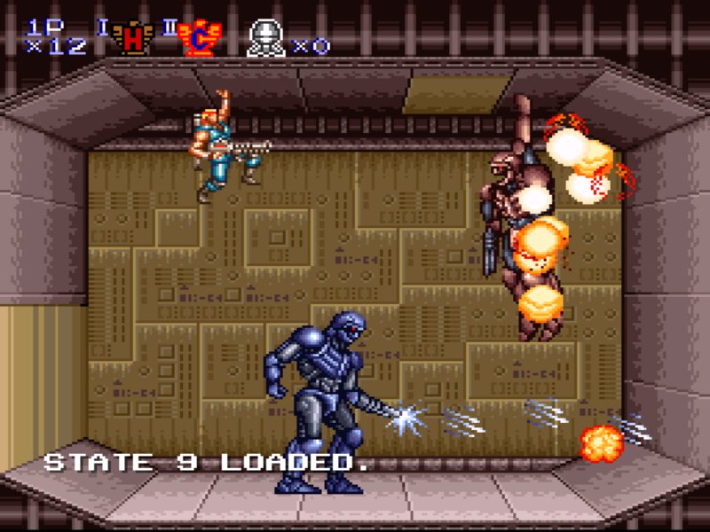 Pantallazo de Contra III: The Alien Wars para Super Nintendo
