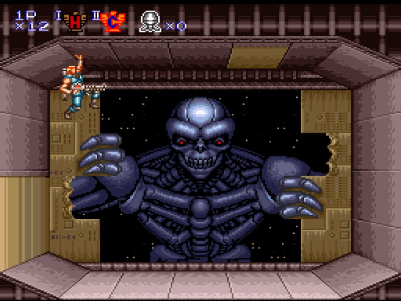 Pantallazo de Contra III: The Alien Wars para Super Nintendo