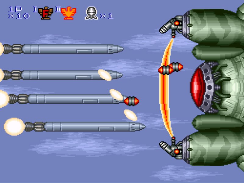 Pantallazo de Contra III: The Alien Wars para Super Nintendo