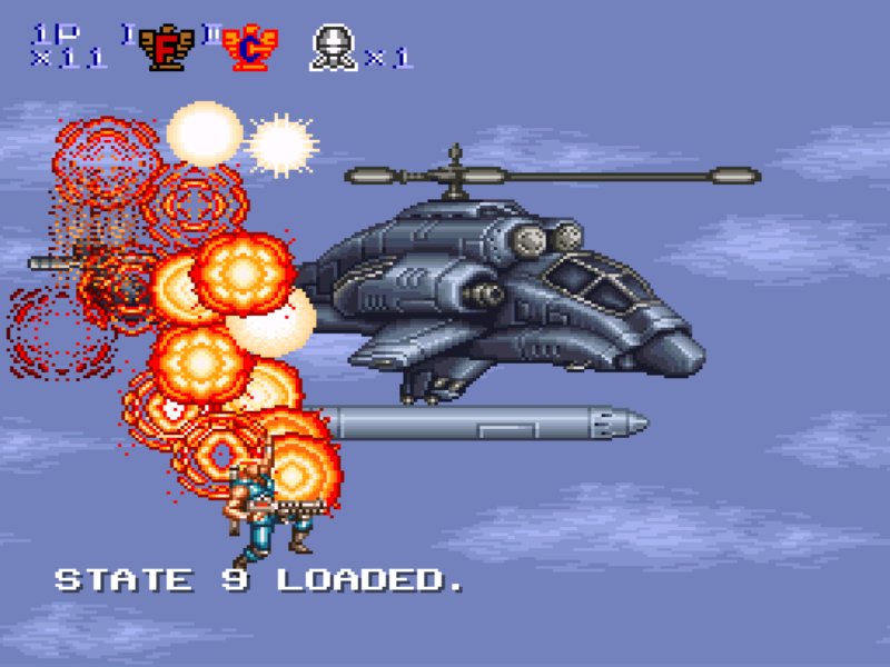 Pantallazo de Contra III: The Alien Wars para Super Nintendo
