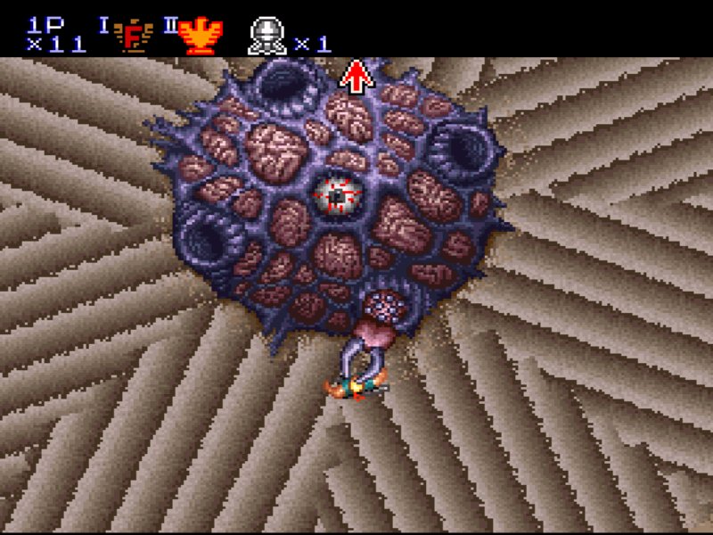 Pantallazo de Contra III: The Alien Wars para Super Nintendo