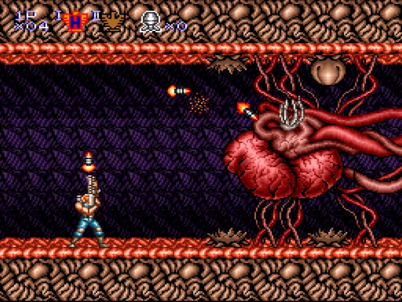 Pantallazo de Contra III: The Alien Wars para Super Nintendo