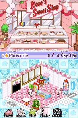 Pantallazo de Cookie Shop: Crea la tienda de tus sueños para Nintendo DS