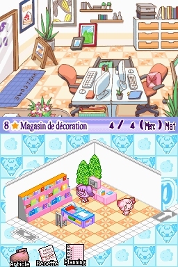 Pantallazo de Cookie Shop: Crea la tienda de tus sueños para Nintendo DS