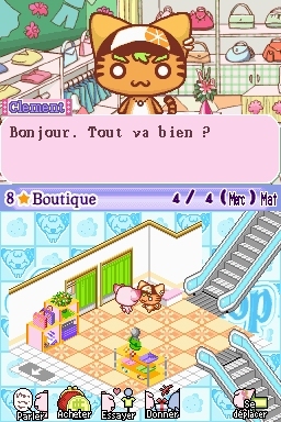 Pantallazo de Cookie Shop: Crea la tienda de tus sueños para Nintendo DS