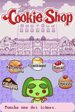Pantallazo de Cookie Shop: Crea la tienda de tus sueños para Nintendo DS