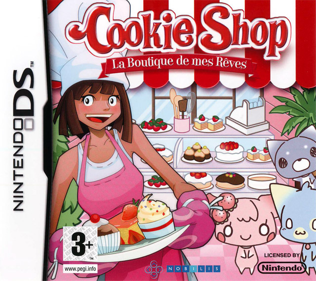 Caratula de Cookie Shop: Crea la tienda de tus sueños para Nintendo DS
