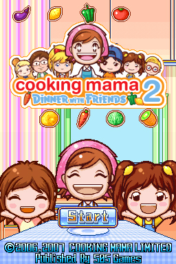 Pantallazo de Cooking Mama 2: Dinner with Friends para Nintendo DS