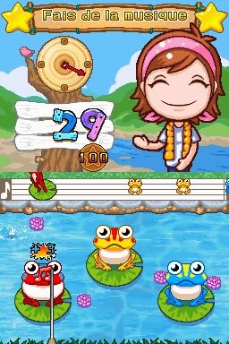 Pantallazo de Cooking Mama World: Aventuras En El Campo para Nintendo DS