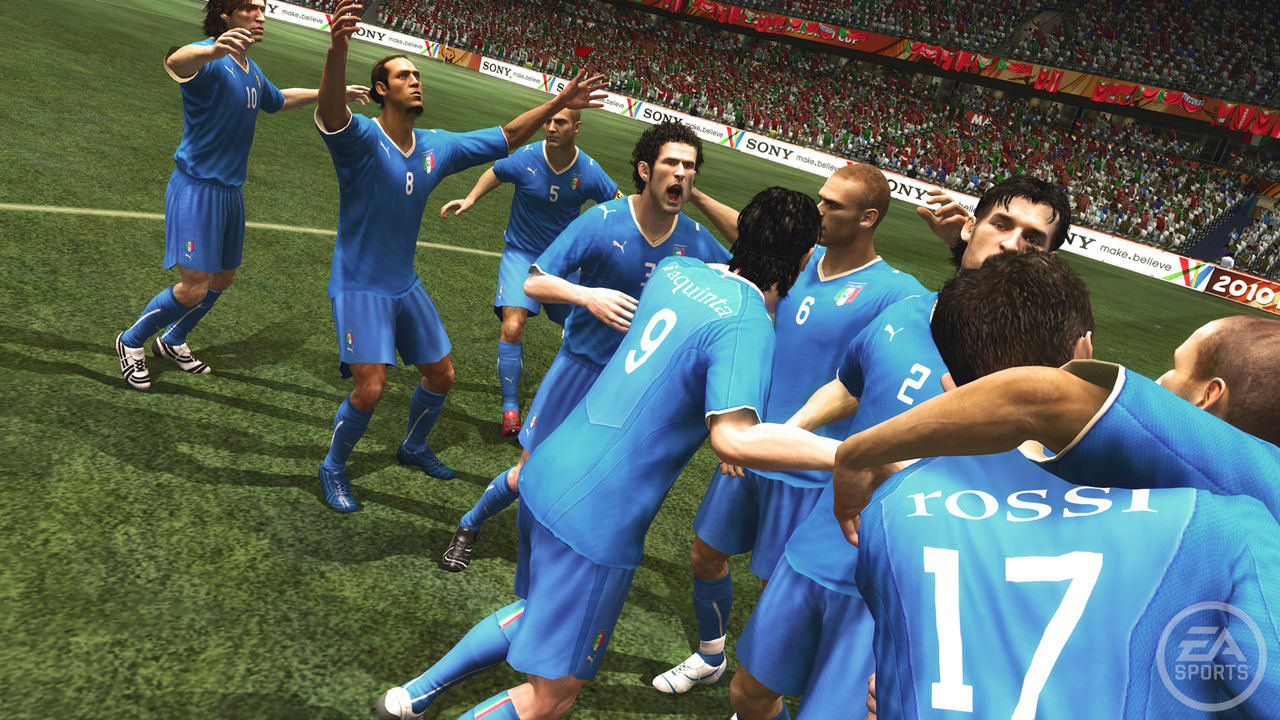 Pantallazo de Copa Mundial de la FIFA Sudáfrica 2010 para PlayStation 3