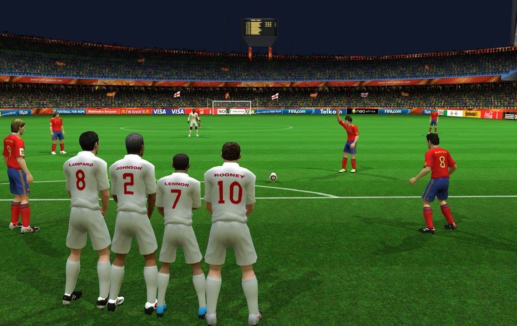 Pantallazo de Copa Mundial de la FIFA Sudáfrica 2010 para Wii