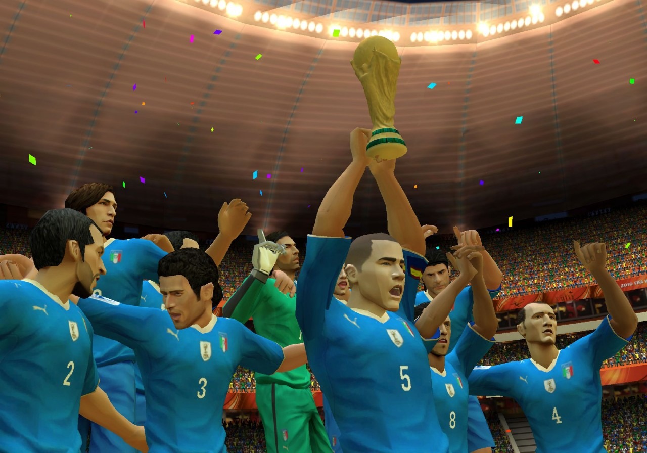 Pantallazo de Copa Mundial de la FIFA Sudáfrica 2010 para Wii