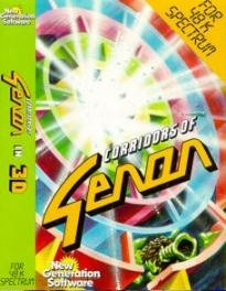 Caratula de Corridors of Genon para Spectrum
