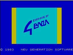 Pantallazo de Corridors of Genon para Spectrum