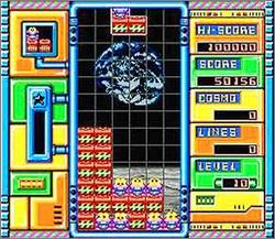 Pantallazo de Cosmo Gang: The Puzzle (Japonés) para Super Nintendo