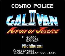 Pantallazo de Cosmo Police Galivan 2: Arrow of Justice (Japonés) para Super Nintendo