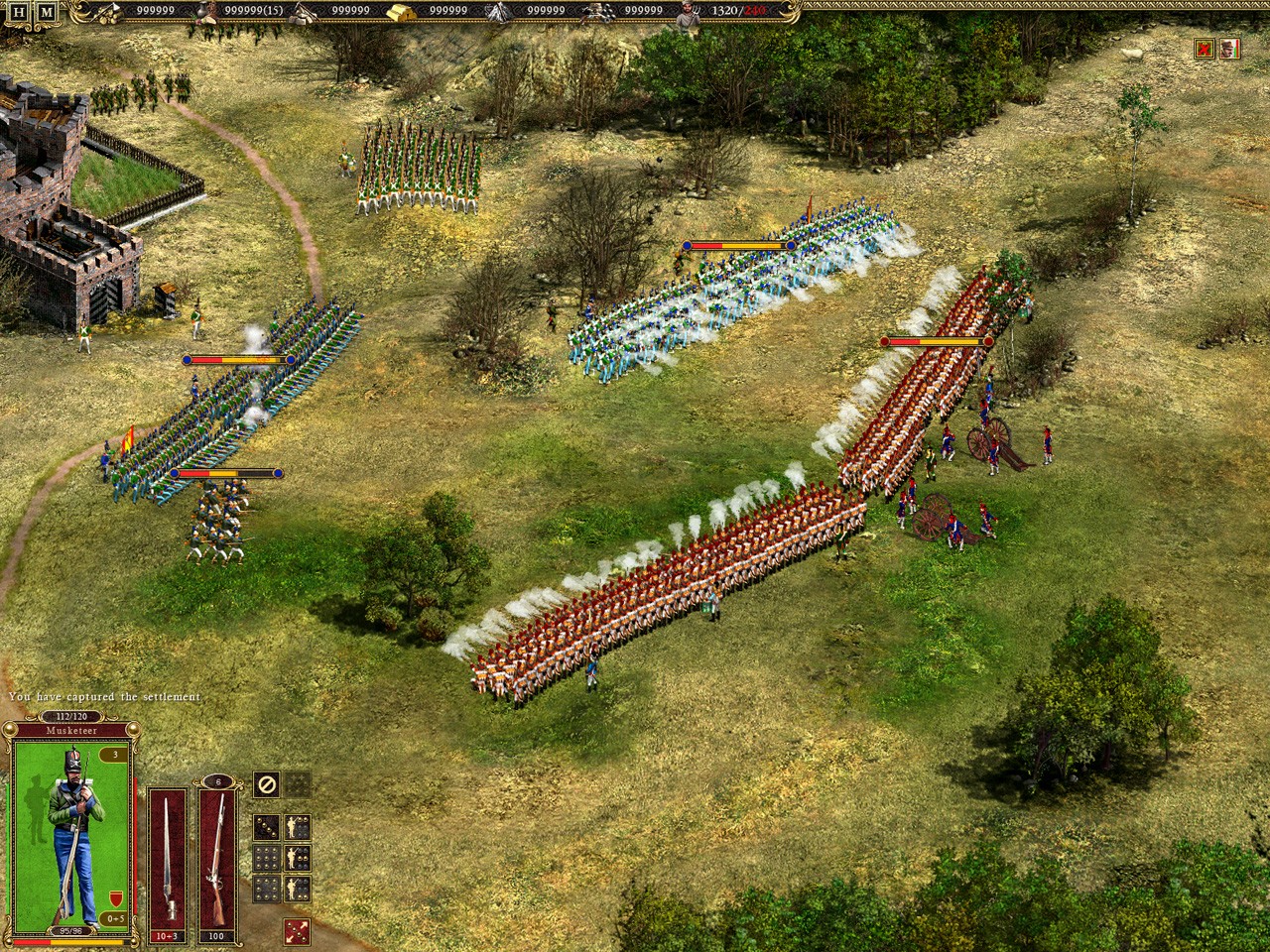 Pantallazo de Cossacks II: Battle for Europe para PC