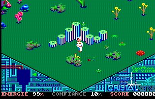 Pantallazo de Crafton Et Xunk: L'ange De Cristal para Amstrad CPC