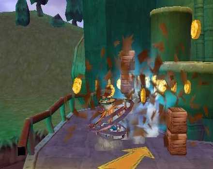 Pantallazo de Crash: Tag Team Racing para PSP