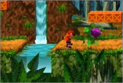 Pantallazo de Crash Bandicoot: The Huge Adventure para Game Boy Advance