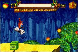 Pantallazo de Crash Bandicoot Purple: Ripto's Rampage para Game Boy Advance