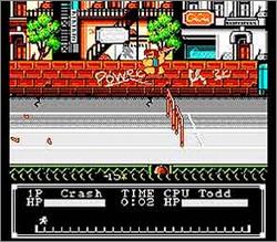 Pantallazo de Crash 'N the Boys: Street Challenge para Nintendo (NES)