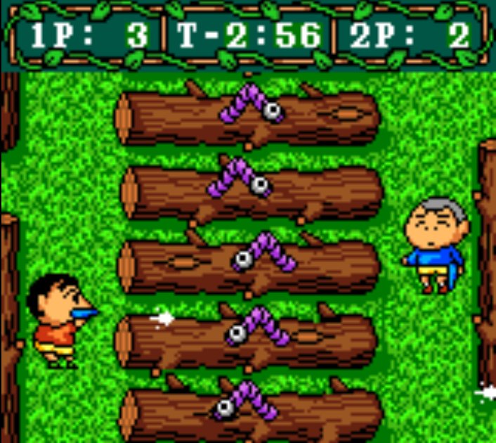 Pantallazo de Crayon Shin-Chan: Taiketsu! Kantam Panic!! (Japonés) para Gamegear