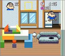 Pantallazo de Crayon Shin-chan 2: Dai Maou no Gyakusyu (Japonés) para Super Nintendo
