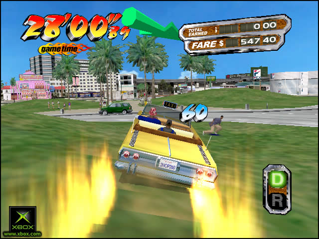Pantallazo de Crazy Taxi 3: High Roller para Xbox