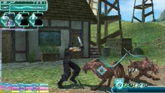 Pantallazo de Crisis Core: Final Fantasy VII para PSP